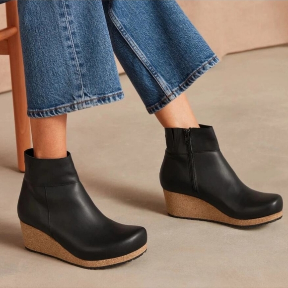 Birkenstock Papillio Ebba Wedge Ankle Boots